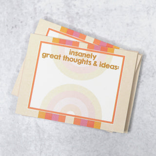 Insanely Great Thoughts Sticky Notes