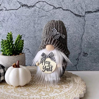Holiday Knitted Gnome