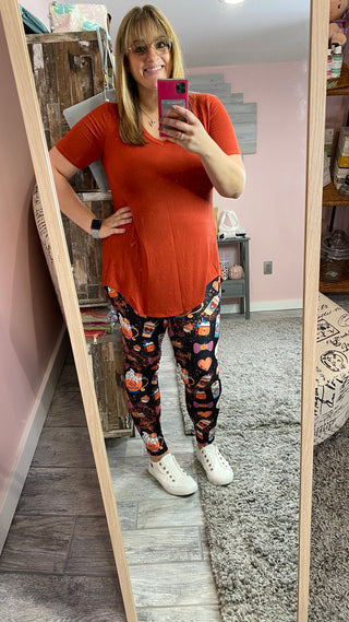 Pocket Pumpkin Spice Leggings