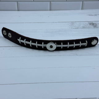 Snap Football Bracelet