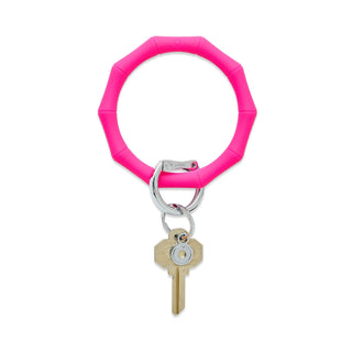 Bamboo Collection - Silicone Big O® Key Ring