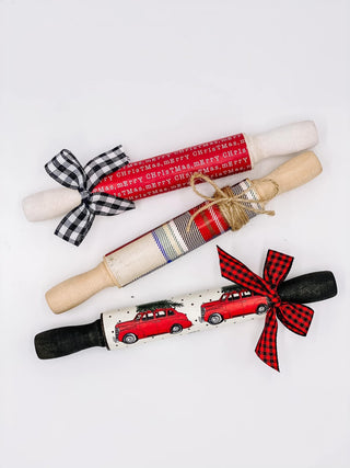Holiday Mini Rolling Pins