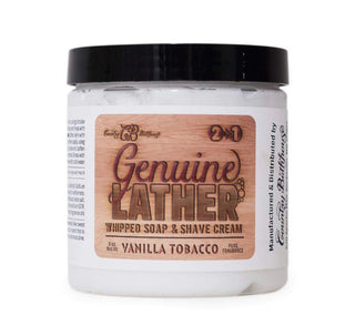 Genuine Lather Whipped Soap and Shave