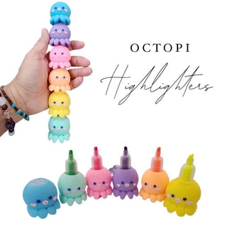 Octopi Highlighter Pen