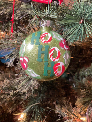 Custom Hand Painted Christmas Ornaments
