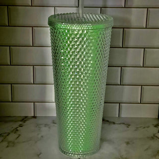 Studded Tumbler - Clear/ Glow in the Dark