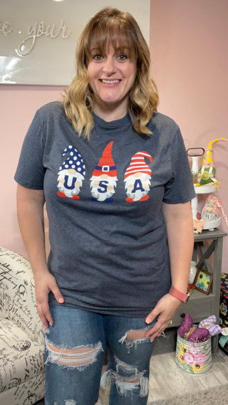 USA Gnomes Tee