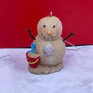 Snowman Beach Ornaments