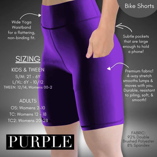 Solid Bike Shorts
