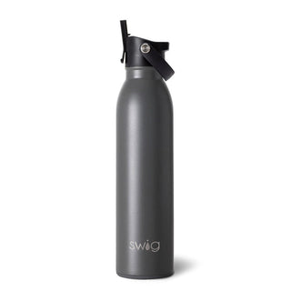 Swig Grey Flip + Sip Water Bottle (20oz)