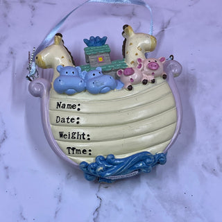 Baby's First Christmas Noah's Ark Ornament