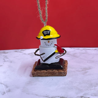 S'Mores Fireman Ornament