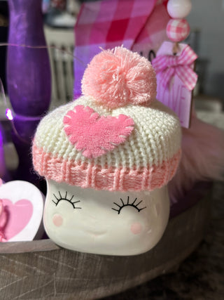 Valentines Marshmallow Mug Hat Toppers