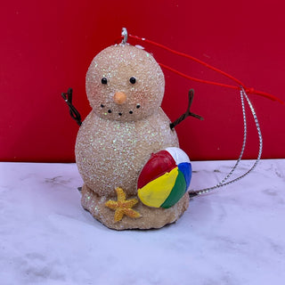 Snowman Beach Ornaments