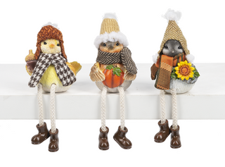 Cozy Birds Shelfsitters