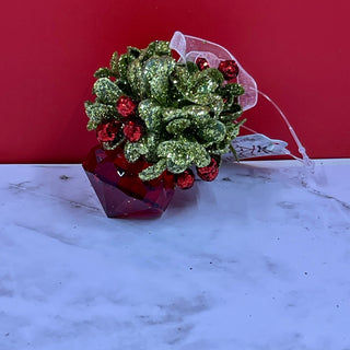 2.5" Mistle Jewel Ornament