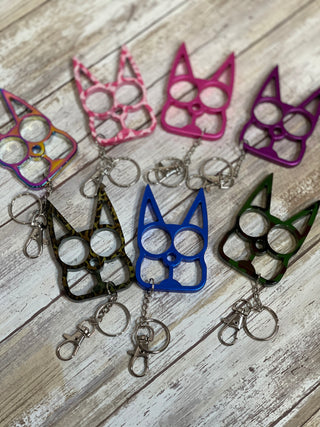 Self Defense Kitten Keychain