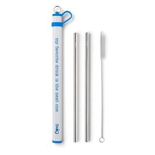 Swig Double Stainless Steel Straw Sets