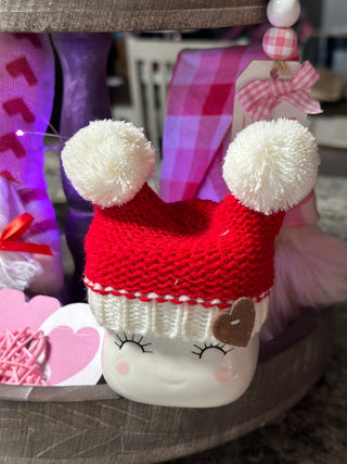 Valentines Marshmallow Mug Hat Toppers