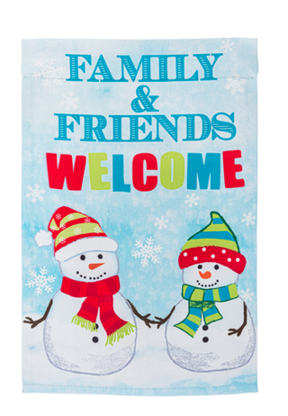 Christmas Garden Flags