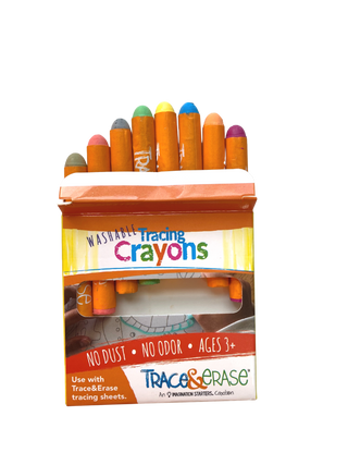 Trace & Erase Crayons- 8 pack