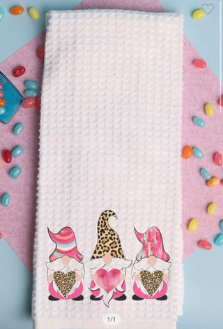 Leopard Gnomes Towel