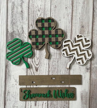 Shamrock Wishes Wagon Inserts