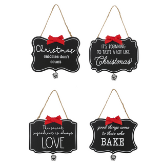 Holiday Blackboard Ornaments