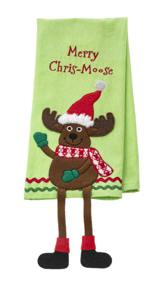 Holiday Dangle Leg Tea Towels