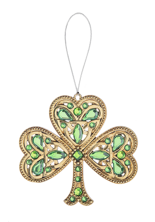 Celtic Shamrock Ornament