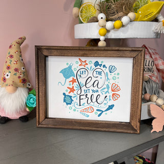 Nautical Vibes 8x10 Canvas Farmhouse Prints