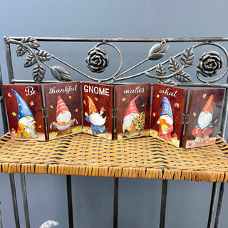 Fall Gnome Accordion Signs