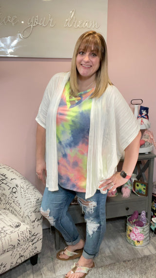 Ivory Summer Cardigan