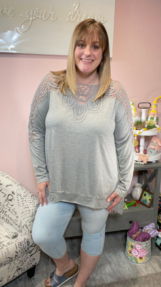 Oversized Patch Jersey Tee