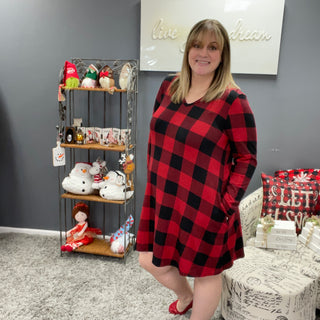 Buffalo Plaid Dress