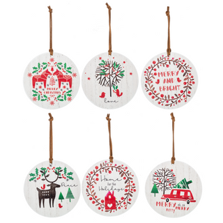 Holiday Tag Ornaments