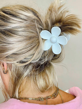 Boujie Bee Flower Hair Claw Clip