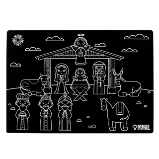 Chalkboard Holiday Placemat - Set of 4