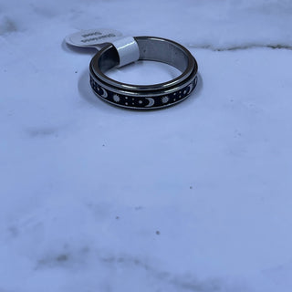 Stainless Steel Spinner Anxiety Rings - Designs