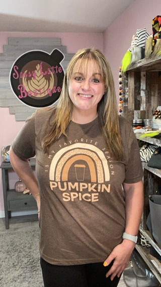 Taste the Pumpkin Spice Rainbow Tee