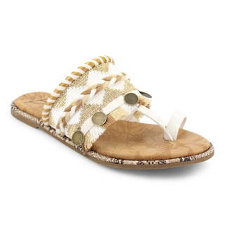 Blowfish Pearl White Raelynn Slide