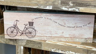 Small Bicycle Plaques