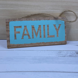 Assorted Wooden Farmhouse Hanging Signs