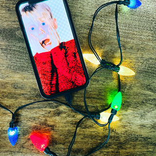 Christmas Light Up Phone Charger