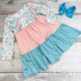 Mermaid Magic Girls Dress