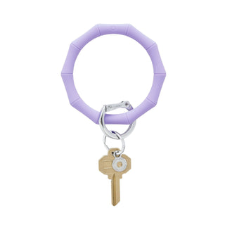 Bamboo Collection - Silicone Big O® Key Ring