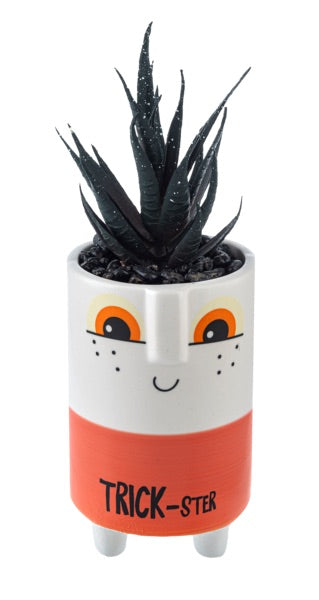 Halloween Spooky Plant Head Figurines