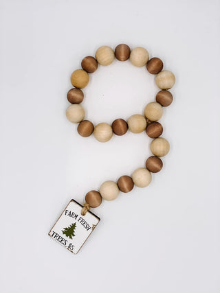 Holiday Collection Bead Garland - Door