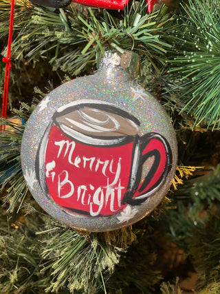 Custom Hand Painted Christmas Ornaments