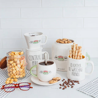 Friends™ by Rae Dunn Central Perk COFFEE Canister with Lid